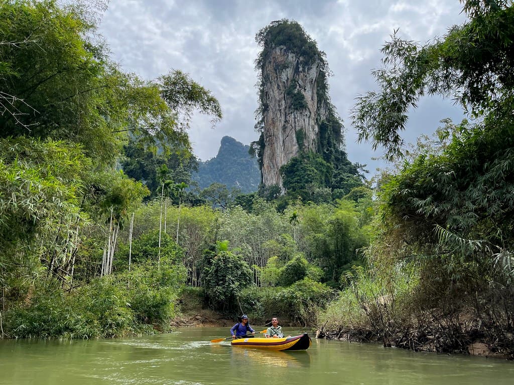 River rafting near Khao Lak